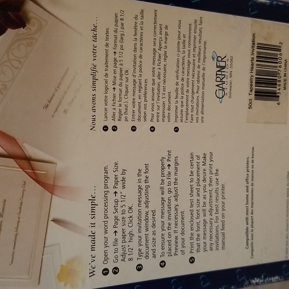 Invitation Kit - Picture 3 of 6